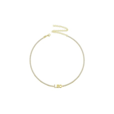 Diamond Name Choker